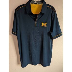 Antigua men's Michigan size medium polo shirt